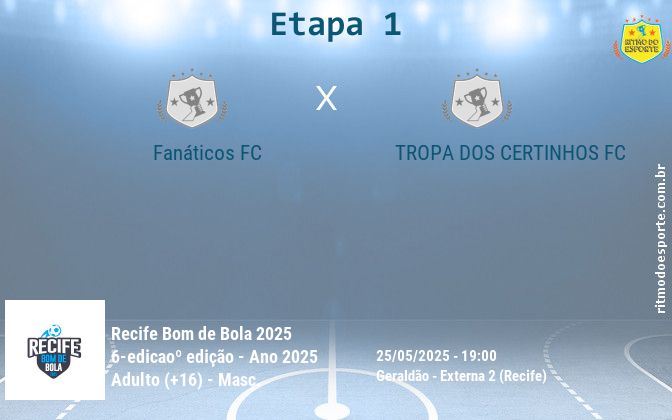 Resultado da partida