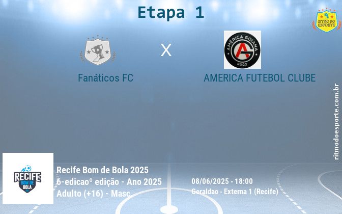 Resultado da partida